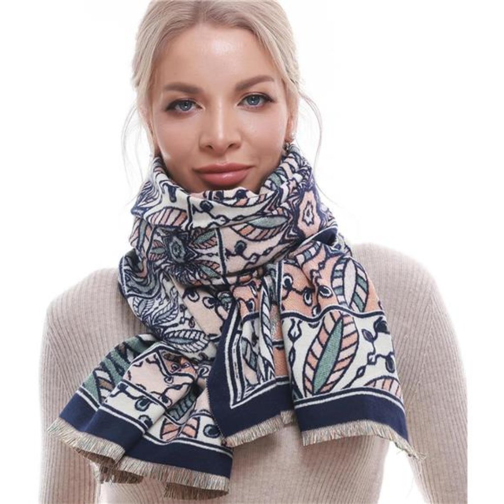 Womens Pashmina Blanket Shawls And Wraps Winter Warm Scarves
